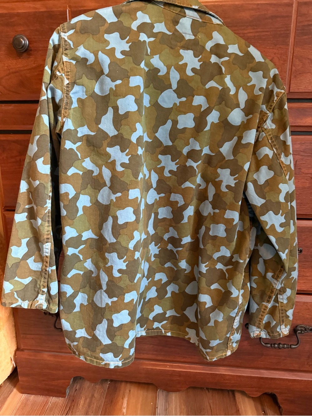 Imogene + Willie Goodall Jacket in Indigo Camo XS - Picture 8 of 12